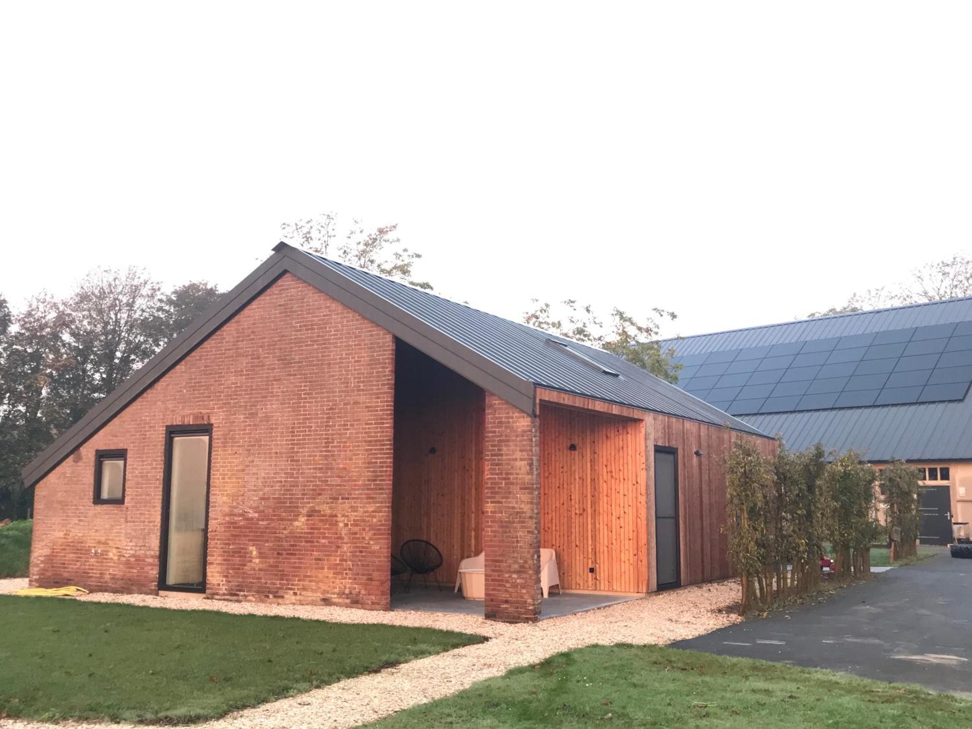 크라켄버그 Bed En Brood In De Kapschuur - Boerderij De Zuiderkrib B&B 외부 사진