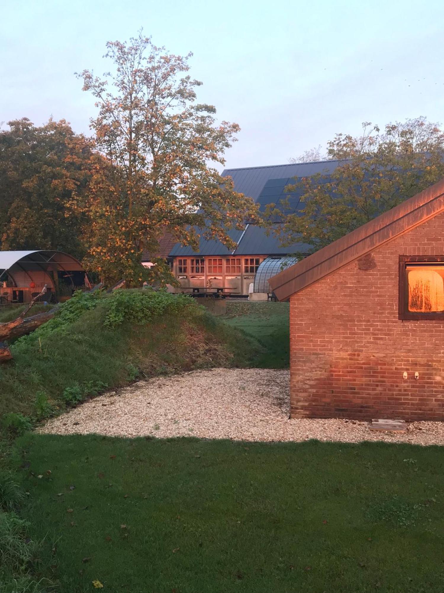 크라켄버그 Bed En Brood In De Kapschuur - Boerderij De Zuiderkrib B&B 외부 사진