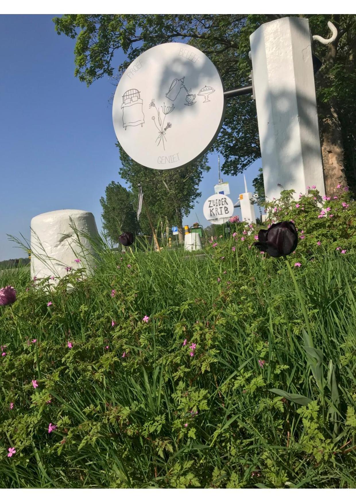 크라켄버그 Bed En Brood In De Kapschuur - Boerderij De Zuiderkrib B&B 외부 사진