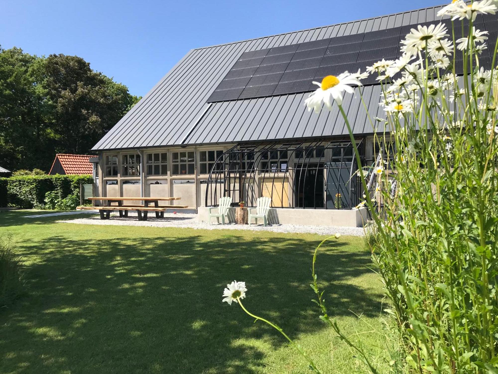 크라켄버그 Bed En Brood In De Kapschuur - Boerderij De Zuiderkrib B&B 외부 사진