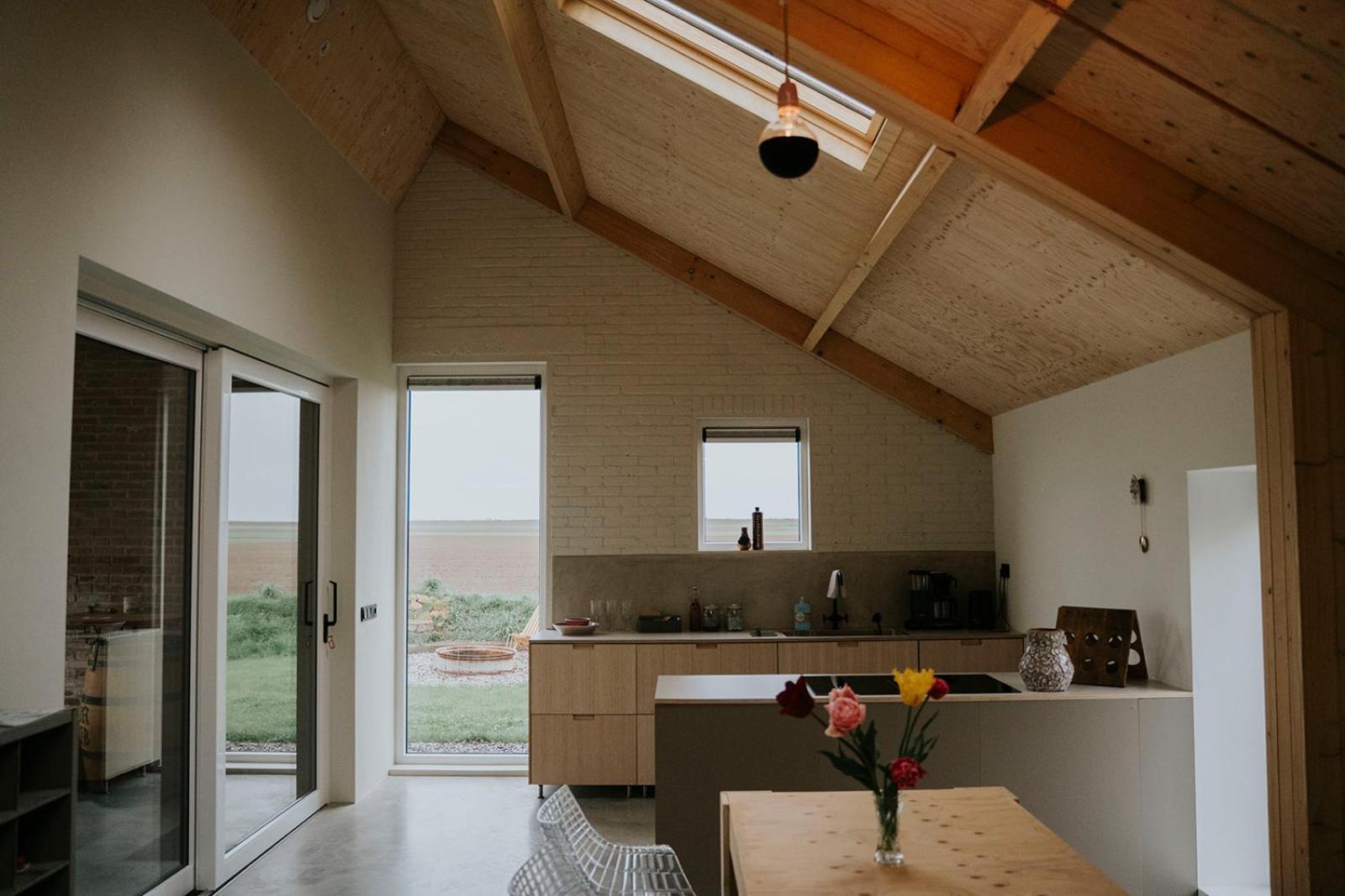 크라켄버그 Bed En Brood In De Kapschuur - Boerderij De Zuiderkrib B&B 외부 사진