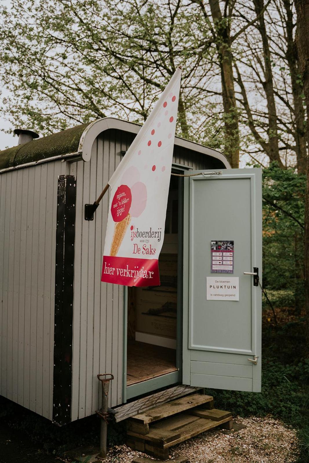 크라켄버그 Bed En Brood In De Kapschuur - Boerderij De Zuiderkrib B&B 외부 사진